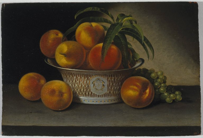 Still Life with Peaches